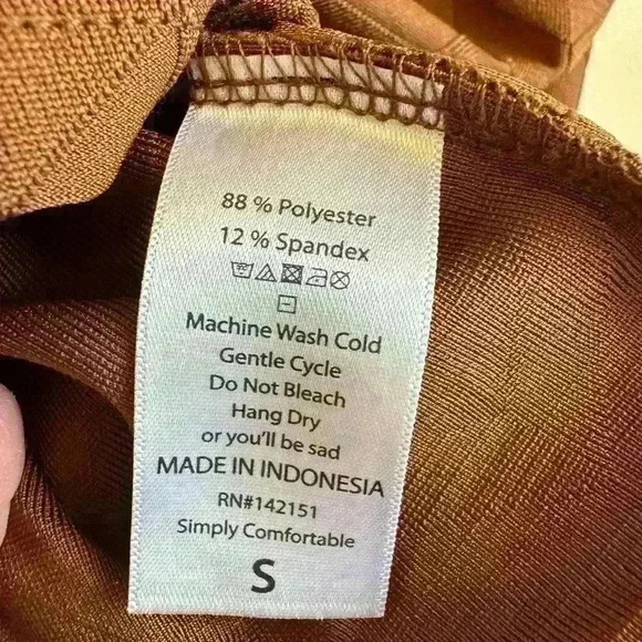 LulaRoe Brown Cassie Chevron Straight Pencil Skirt - Women’s Small 24 1/2” Long - Picture 4 of 6